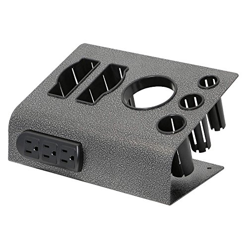 Saloniture Tabletop Hair Iron & Blow Dryer Holder - Salon Appliance Stand w/ ...