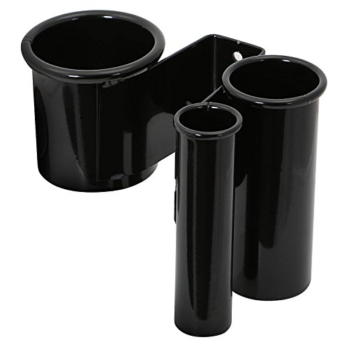 Saloniture Wall Mount Hair Iron and Blow Dryer Holder - Salon Appliance Rack