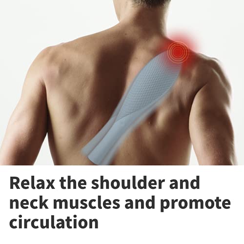 Salted Fish Brush, Silicone Bath Brush, Electric Massager, Long Handle Back W...