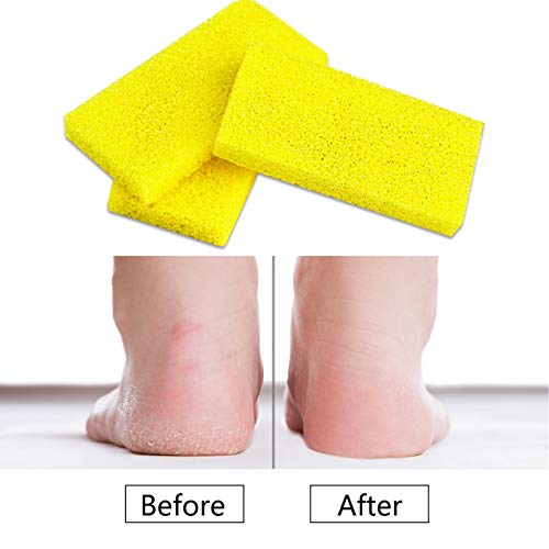 12 Pcs Pumice Stone for Feet Hard Skin Callus Remover Disposable Pumice Spong...