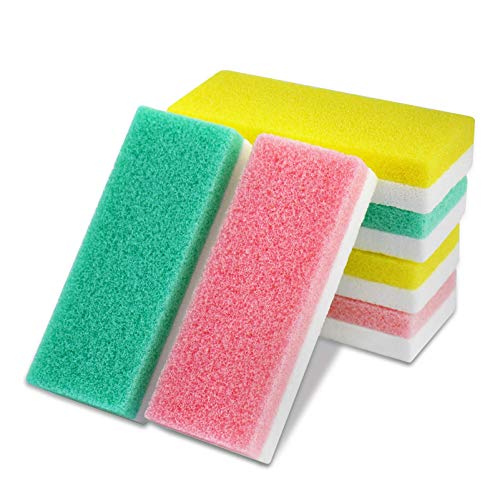 Foot Pumice Stone for Feet, 2 in 1 Double Sided Hard Skin Callus Remover Scru...