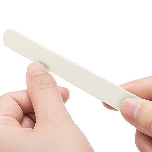 Professional Nail Files Double Sided Emery Board 80/100 Grit for Poly Gel Acr...