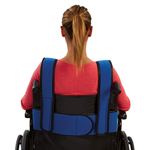 Sammons Preston 50599 Adult Foam Torso Support, Wheelchair Straps Hold User U...
