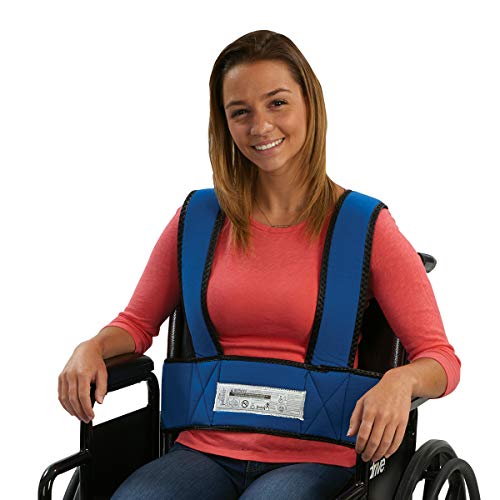 Sammons Preston 50599 Adult Foam Torso Support, Wheelchair Straps Hold User U...