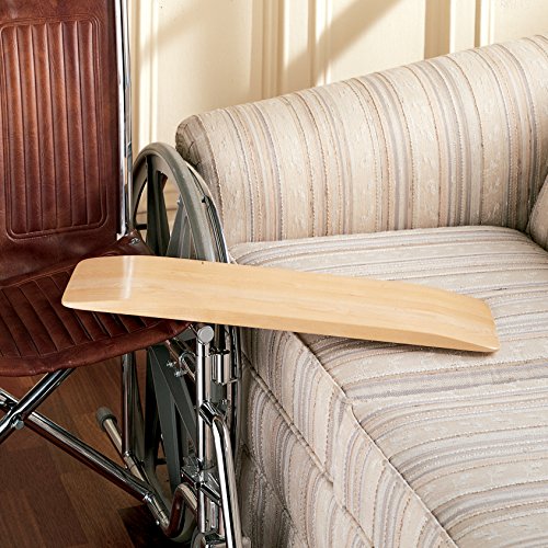 Sammons Preston - 73904 Hardwood Transfer Board for Wheelchair Users, 30" Lon...