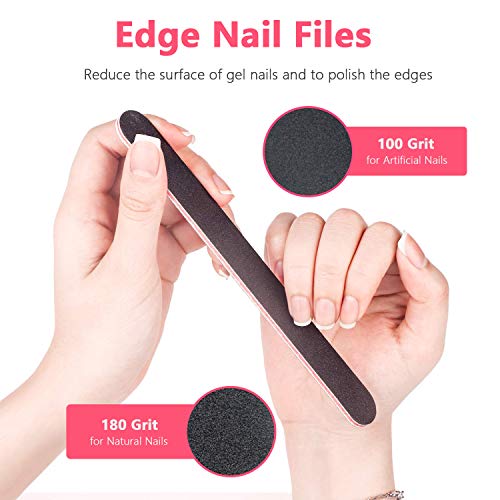 Nail Polish Remover Tool Kit, Triangle Cuticle Peeler Scraper, Cuticle Pusher...