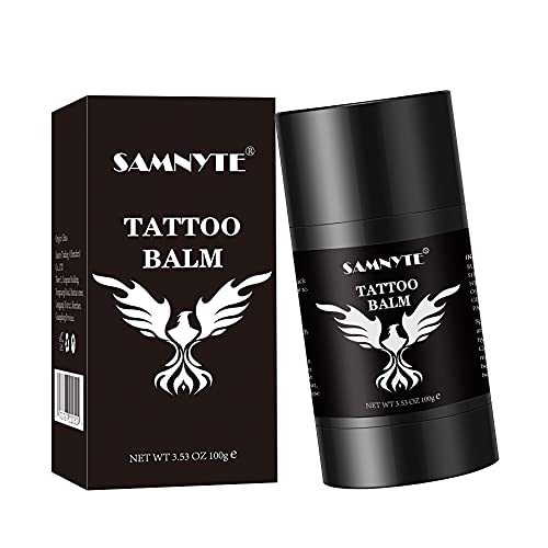 Samnyte Tattoo Balm, 3.53Oz Tattoo Brightener & Refresh Old Tattoos, Tattoo C...
