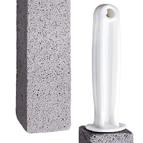 Pumice Cleaning Stone with Handle, 2 Pack Pumice Stone Toilet Bowl Scrubber R...