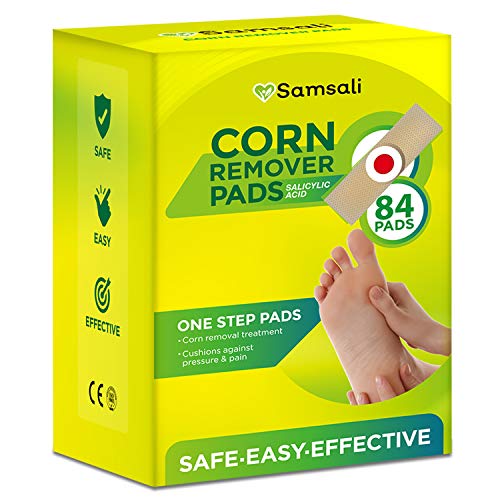 Corn Remover, 84 Corn Remover Pads, Toe Corn and Callus Removal, Corn Treatme...