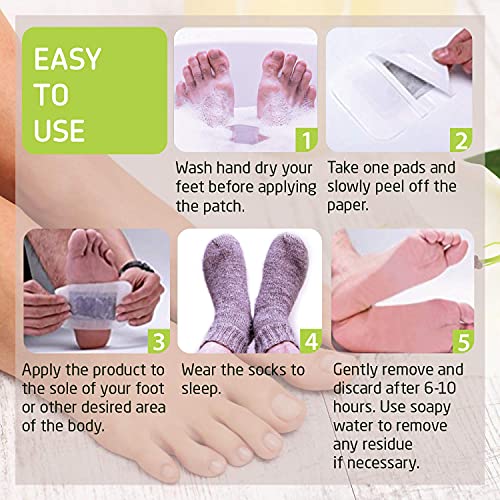 Samsali Foot Pads, Upgraded 2 in 1 Nature Foot Pads, Rapid Foot Care and Pain...