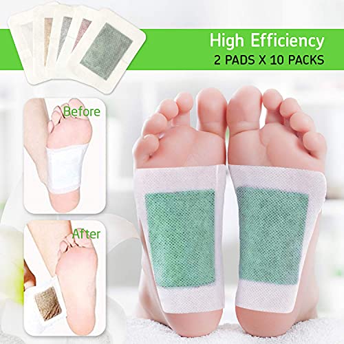 Samsali Foot Pads, Upgraded 2 in 1 Nature Foot Pads, Rapid Foot Care and Pain...
