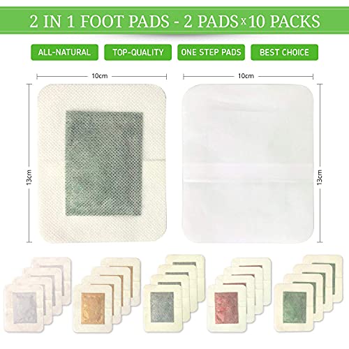 Samsali Foot Pads, Upgraded 2 in 1 Nature Foot Pads, Rapid Foot Care and Pain...