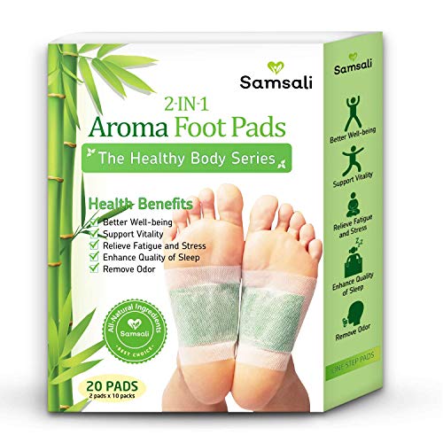 Samsali Foot Pads, Upgraded 2 in 1 Nature Foot Pads, Rapid Foot Care and Pain...