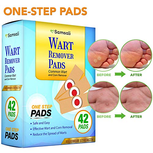 Samsali Wart Remover Pads, Highly Potent Wart Removal Treatment, All New Prem...