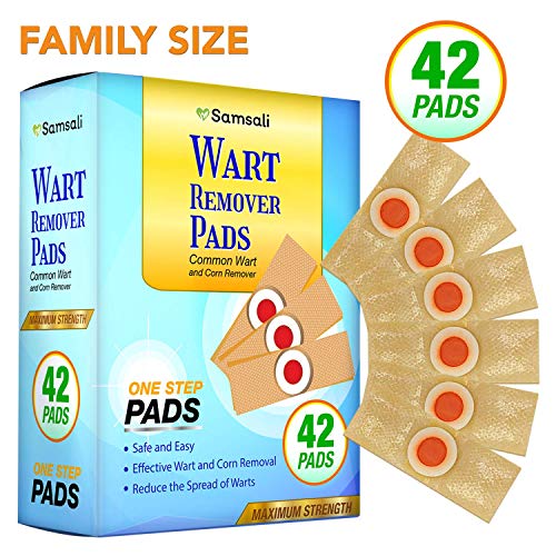 Samsali Wart Remover Pads, Highly Potent Wart Removal Treatment, All New Prem...