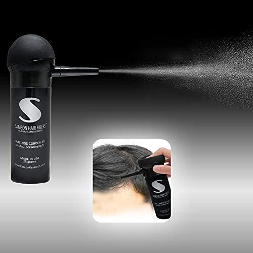 SPRAYER APPLICATOR with Thickening hair Fibers for Hair Loss Beard Mustach Gr...