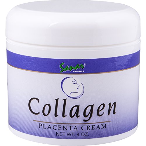 Collagen Placenta Cream, 4 oz - Anti Aging Face Moisturizer Infused with Aloe...