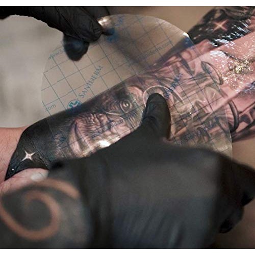 Saniderm Tattoo Aftercare Bandage, Breathable Waterproof Bandages, Sanitary T...