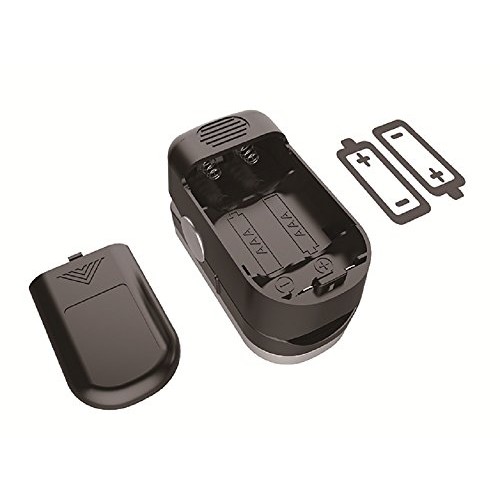 Deluxe SM-110 Two Way Display Finger Pulse Oximeter with Carry Case and Neck/...