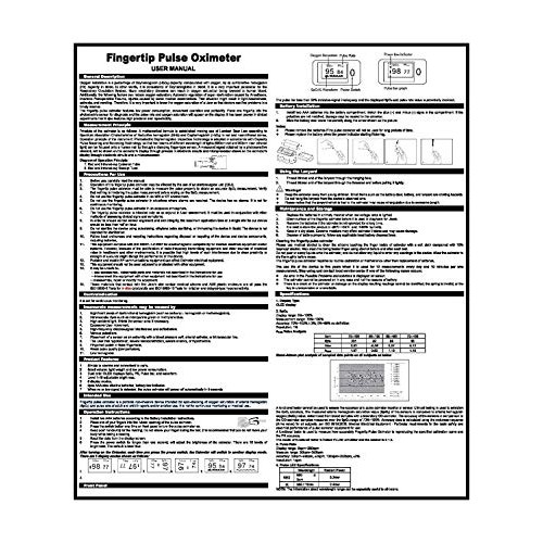 Santamedical Generation 2 Fingertip Pulse Oximeter Oximetry Blood Oxygen Satu...