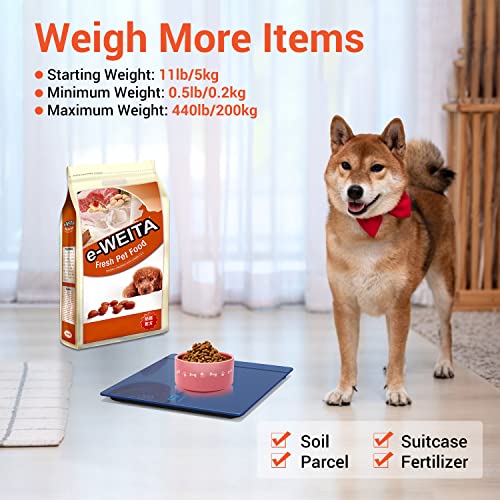 Santebee Smart Digital Scale for Body Weight, Electronic Bathroom Scale with ...