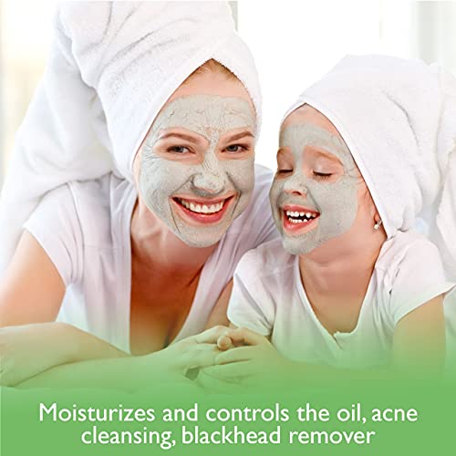 Green Tea Mask Stick Blackhead Remover Pore Strips Combo Pack, Green Tea Puri...