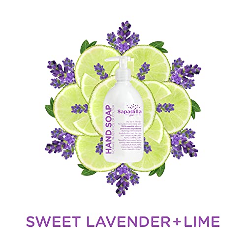 Sapadilla Rosemary + Peppermint, Grapefruit + Bergamot, Sweet Lavender + Lime...