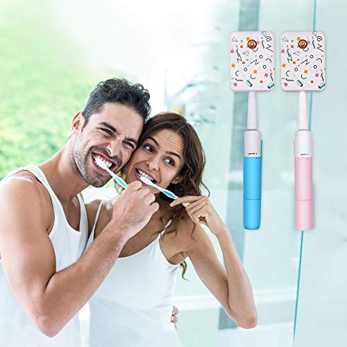 Toothbrush Holder with Toothbrush Cleaning Function, Built-in Battery and Lig...