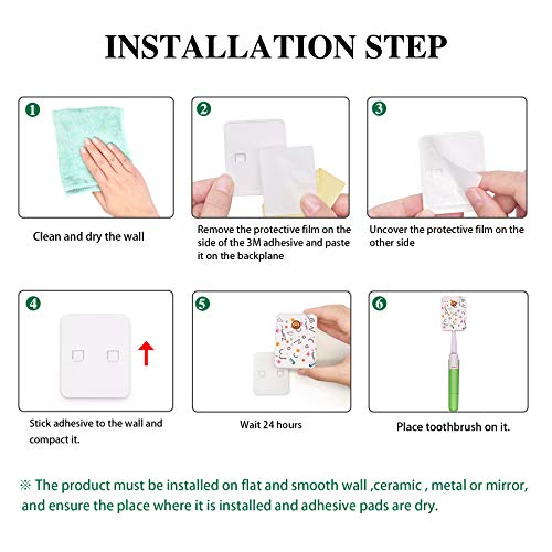 Toothbrush Holder with Toothbrush Cleaning Function, Built-in Battery and Lig...