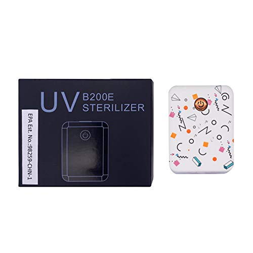 Toothbrush Holder with Toothbrush Cleaning Function, Built-in Battery and Lig...