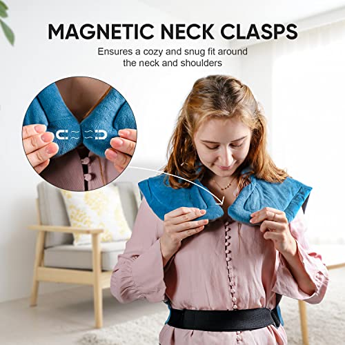 SAROO Weighted Heating Pad for Back Pain Relief, 24"x33" XXL Large Electric H...