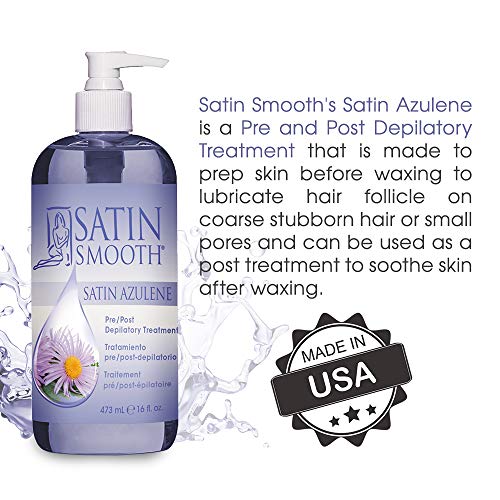 Satin Smooth Azulene Pre/Post Depilatory Treatment, 16 oz