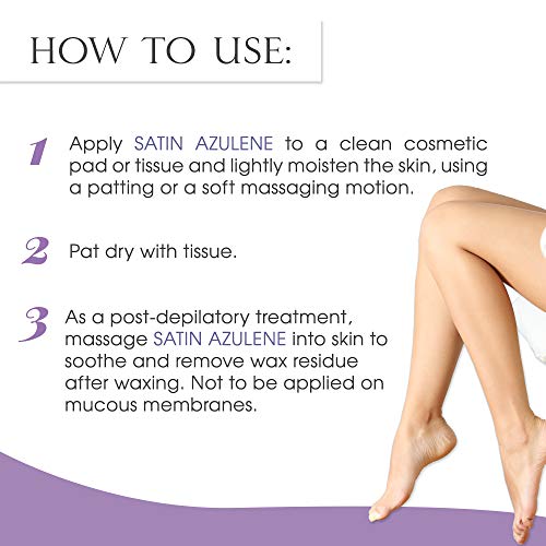 Satin Smooth Azulene Pre/Post Depilatory Treatment, 16 oz