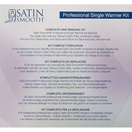 SATIN SMOOTH Professional Single Wax Warmer Kit