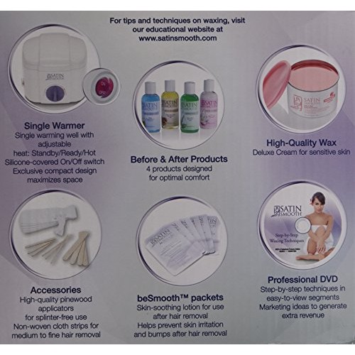 SATIN SMOOTH Professional Single Wax Warmer Kit