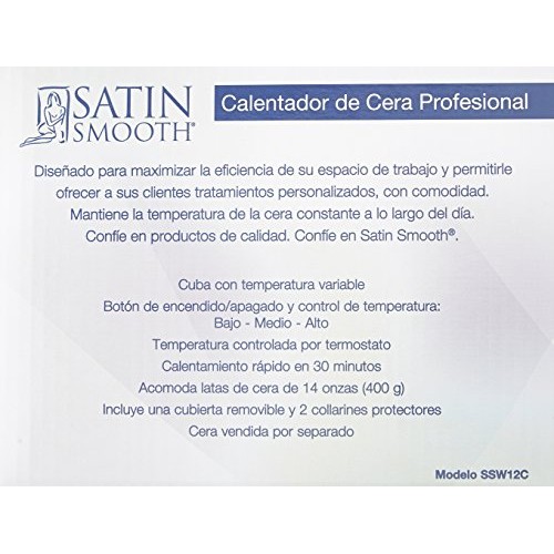 SATIN SMOOTH SSW12C Professional Single Wax Warmer