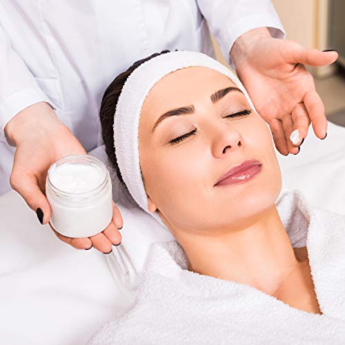 6 Pack Plastic Pot Jars Round Clear Leak Proof Plastic Container Jars with Li...