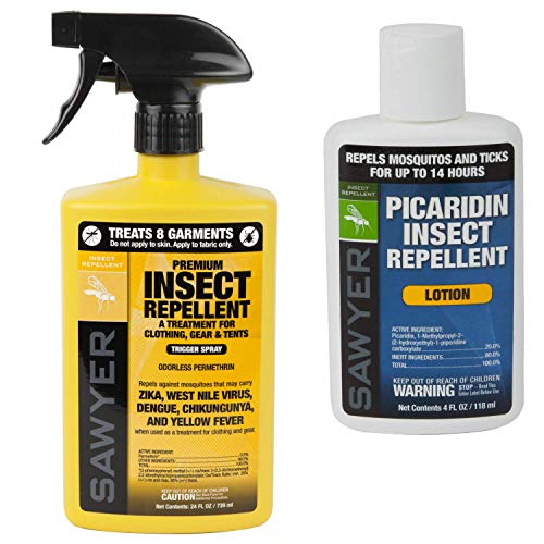 Sawyer Products Premium Permethrin Clothing Insect Repellent (24-Oz Trigger S...