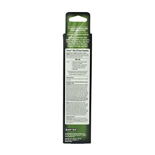 Sawyer Products SP533 Premium Ultra 30% DEET Insect Repellent in Liposome Bas...