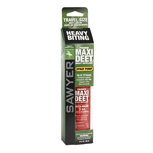 Sawyer Products SP713 Premium Maxi DEET, 100% DEET Insect Repellent, Pump Spr...