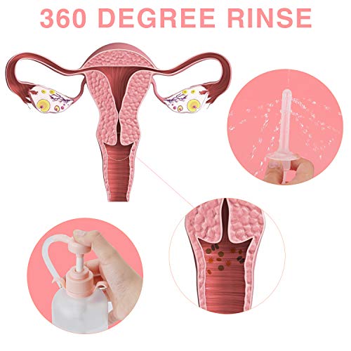 Vaginal Douche for Women Vaginal Cleansing System Douche Cleaner Anal Douche ...