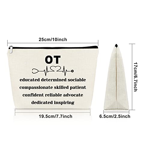 Occupational Therapy Therapist Gifts for Women Makeup Bag Graduation Gift for...