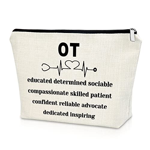 Occupational Therapy Therapist Gifts for Women Makeup Bag Graduation Gift for...