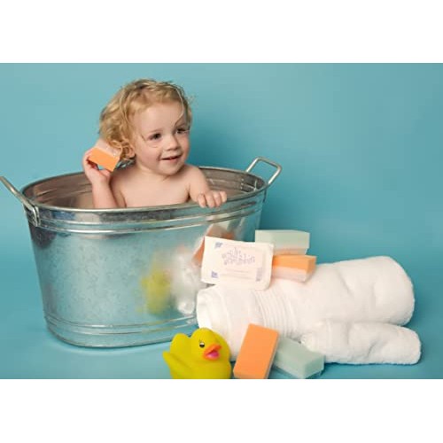 Scalp Scrubbie Cradle Cap Brush - 3-pk - Sterile and Safe - 2 in 1, Baby Brus...