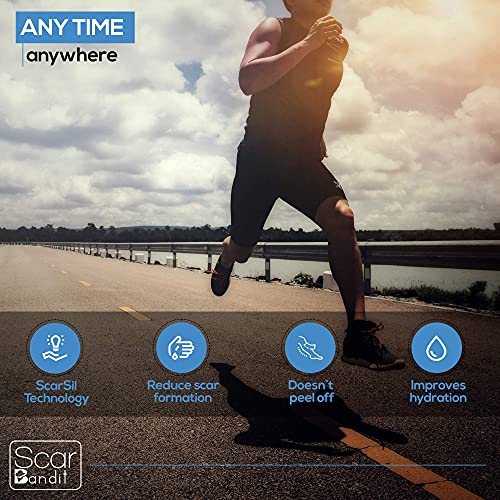 Silicone Scar Sheets - Keloid Scar Removal Treatment. Medical Grade Scar Patc...