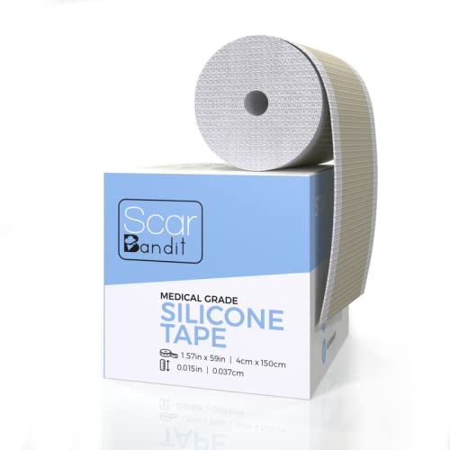 Silicone Scar Sheets - Keloid Scar Removal Treatment. Medical Grade Scar Patc...