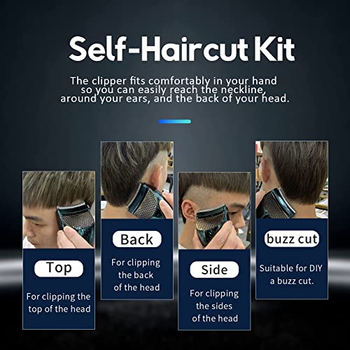 Shortcut Self-Haircut Kit for Men, Head Shavers, Quickcut Hair Clippers, Cord...