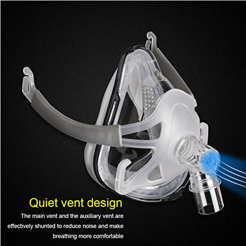 Large Full Face_mask Universal Facial Covering System with Adjustable Strap