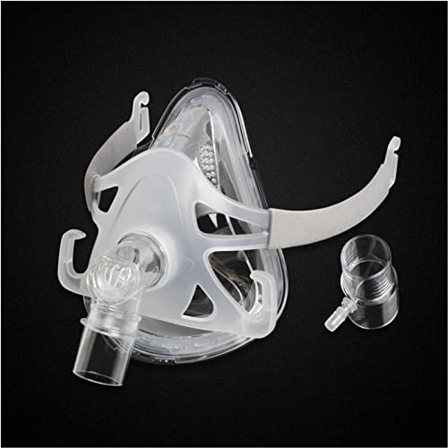 Large Full Face_mask Universal Facial Covering System with Adjustable Strap
