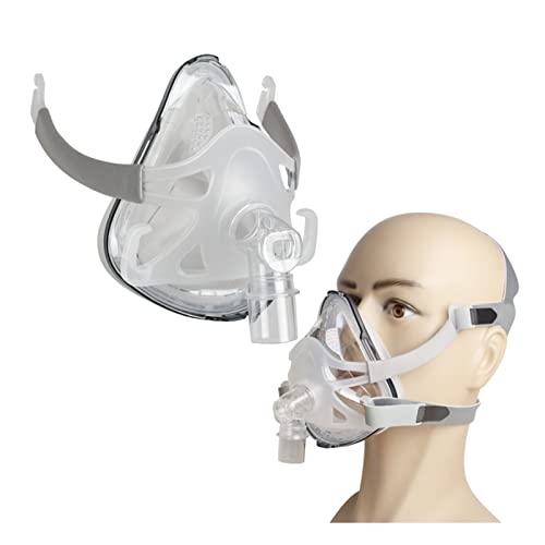 Large Full Face_mask Universal Facial Covering System with Adjustable Strap